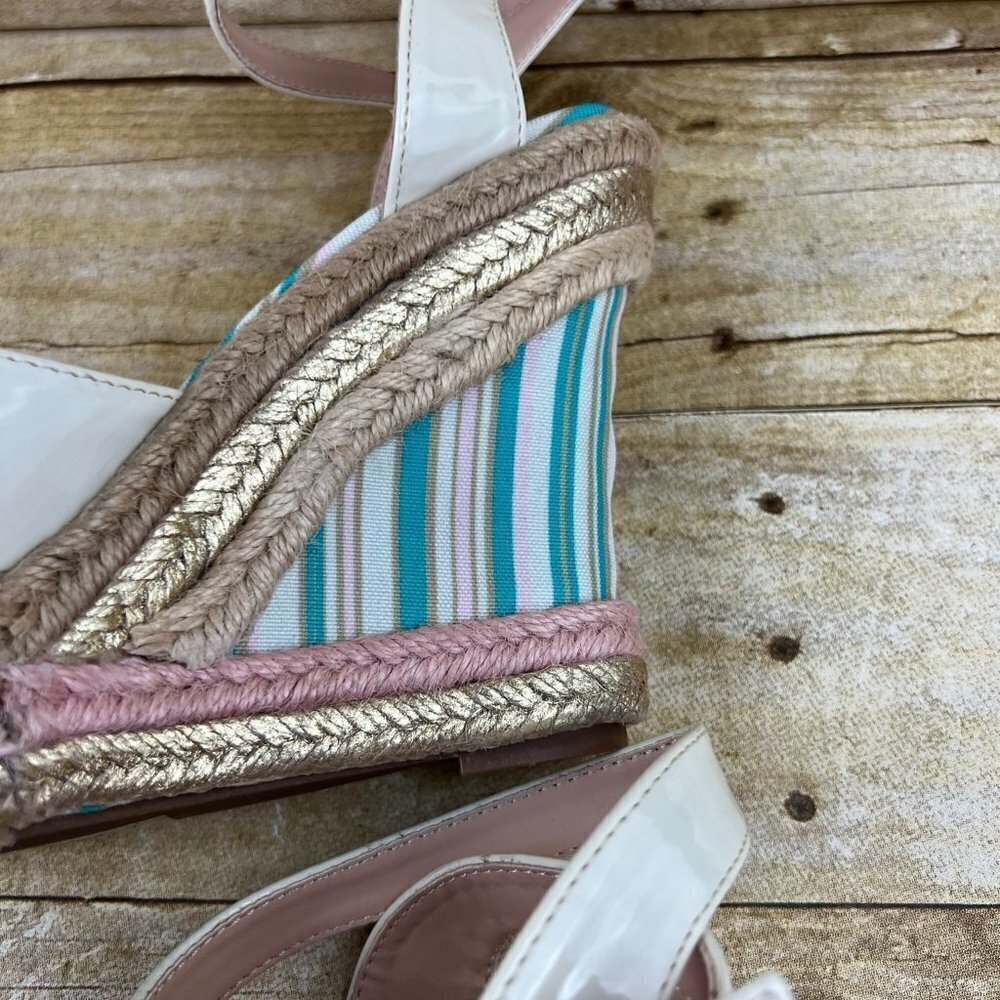 Venus Wedge Ankle Strap Sandals Size 8 M - Picture 5 of 6